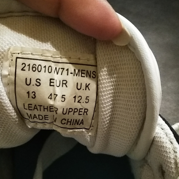 U S Polo Assn 1890, Gym Shoes, pre loved - Picture 7 of 8